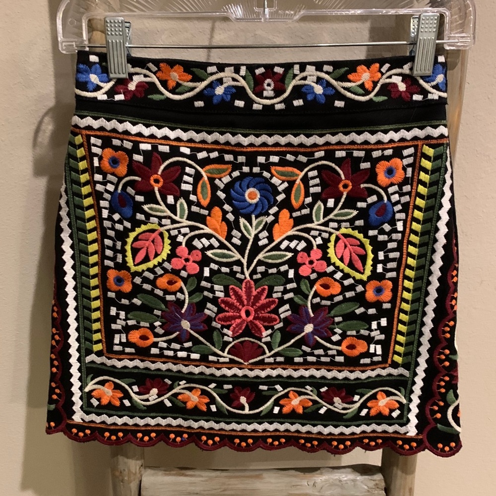 LuLu’s Embroidered Skirt